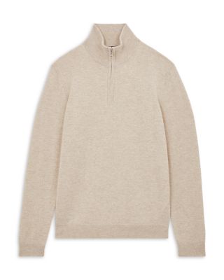 Royal Cashmere Half Zip Sweater