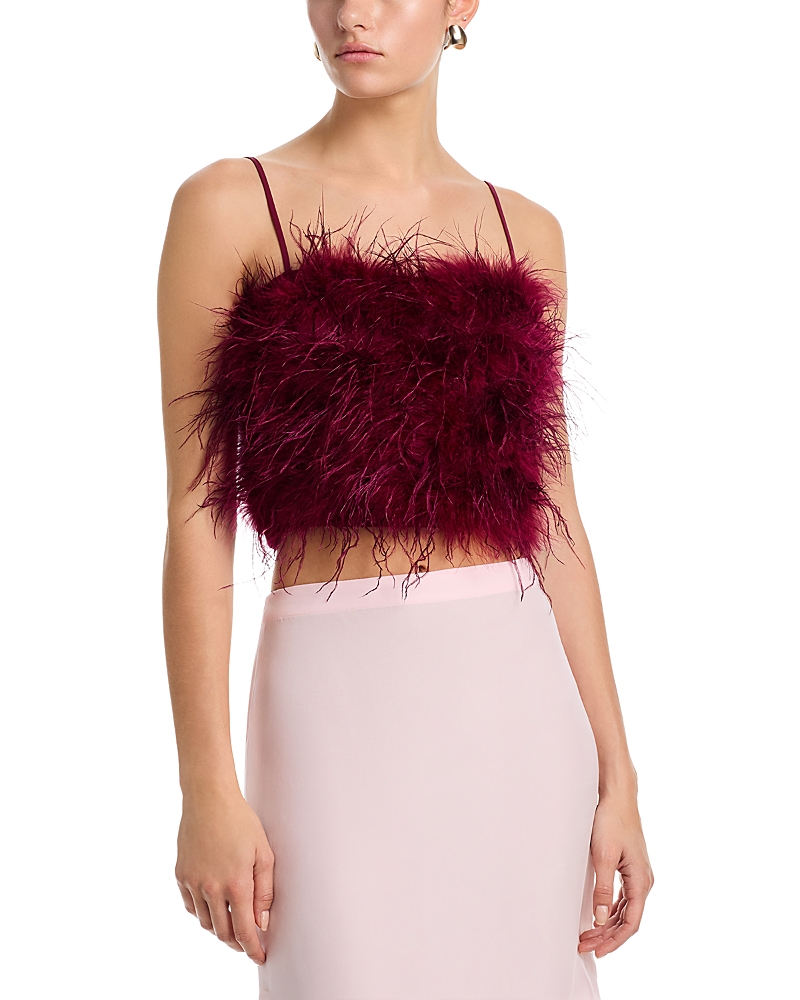 Lucy Paris Milly Feather Top