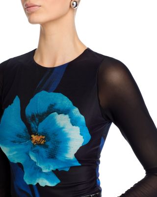 Floral Mesh Top - Exclusive