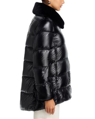 Ultralight Down High Low Mid Length Coat