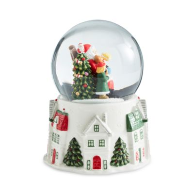Christmas Tree Christmas Village Snow Globe