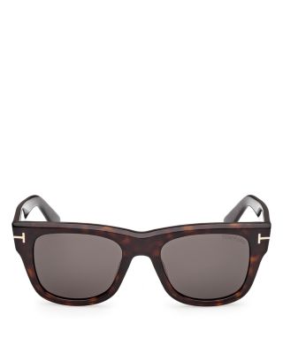 Finn Rectangular Sunglasses, 53mm