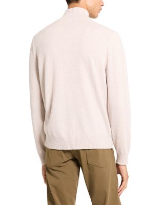 Hilles Cashmere Quarter Zip Sweater