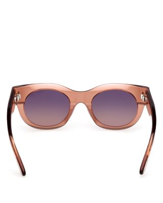 Marine Round Sunglasses, 50mm