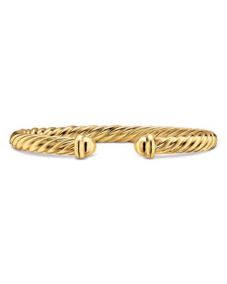 Cablespira&reg; Flex Bracelet in 18K Yellow Gold, 6mm
