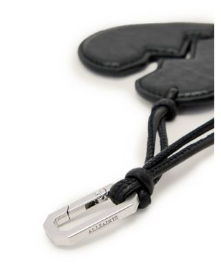 Broken Heart Leather Keyring