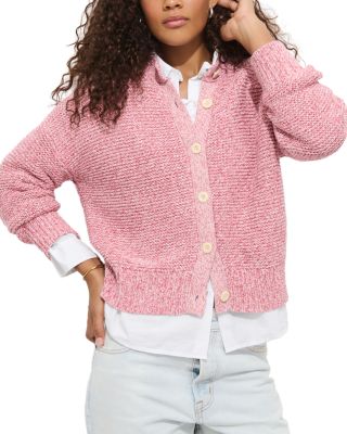 Nico Crewneck Cotton Cardigan