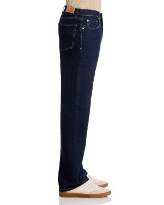 Nash Straight Fit Jeans in Rinse Wash Blue