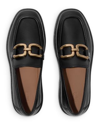 Women&#39;s F-Luma Chain Loafer Flats