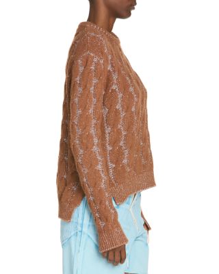 Cable Knit Long Sleeve Sweater