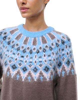 Zane Crewneck Fair Isle Sweater
