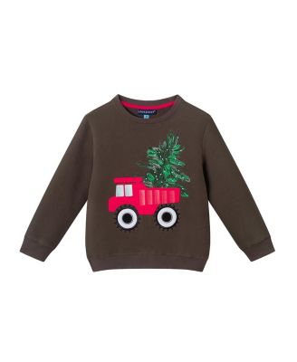 Boys' Truck Applique Sweater - Big Kid