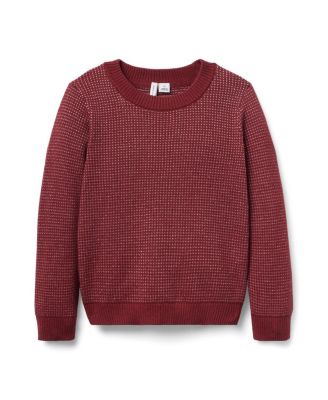  Boys' Birdseye Textured Sweater - Little Kid, Big Kid