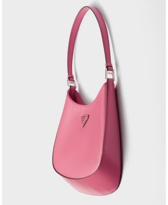  Cleo Brushed Leather Shoulder Bag