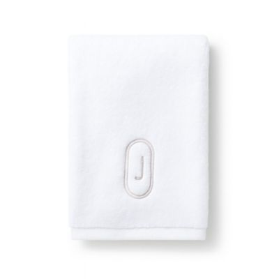 Monogram Guest Towel, J