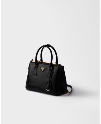 Galleria Small Patent Saffiano Leather Bag
