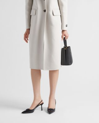 Women's Brushed Leather Slingback Pumps