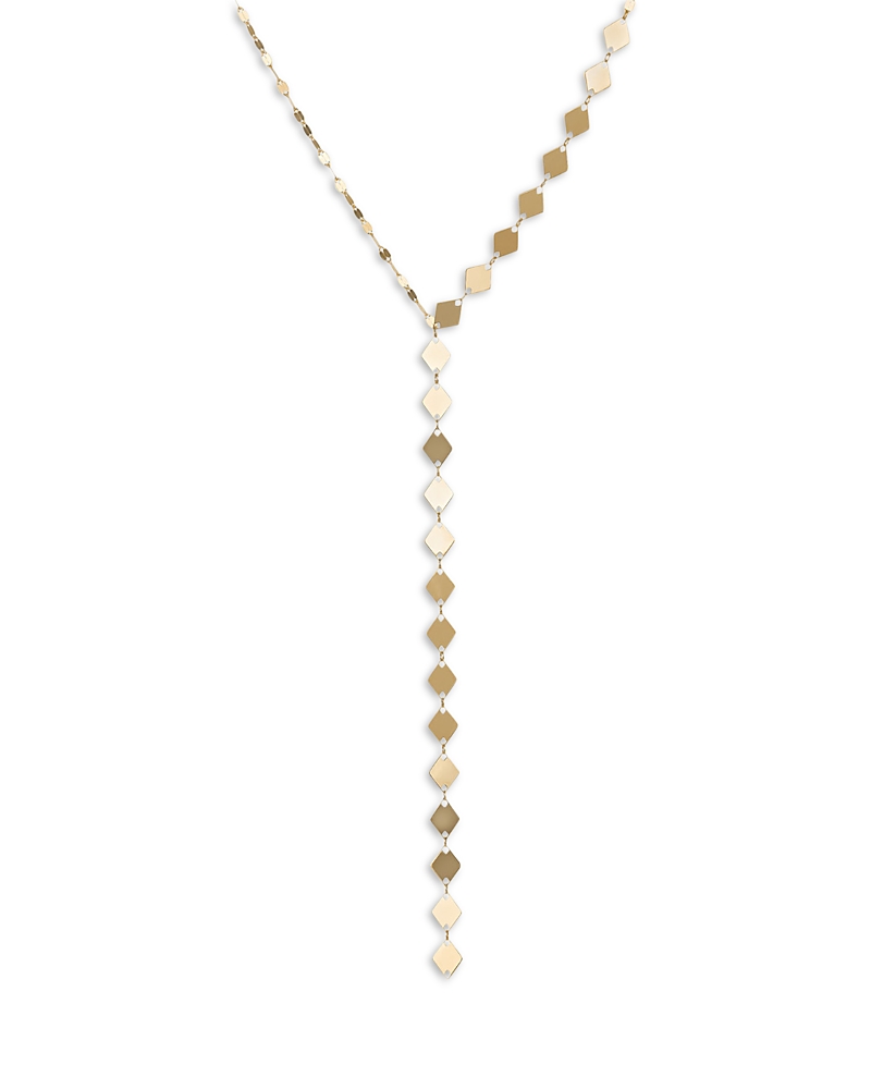 Lana Jewelry Kite And Blake Chain Remix Lariat Necklace In 14k Yellow Gold