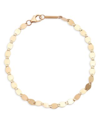 Mega Nude Chain Ankle Bracelet in 14K Yellow Gold