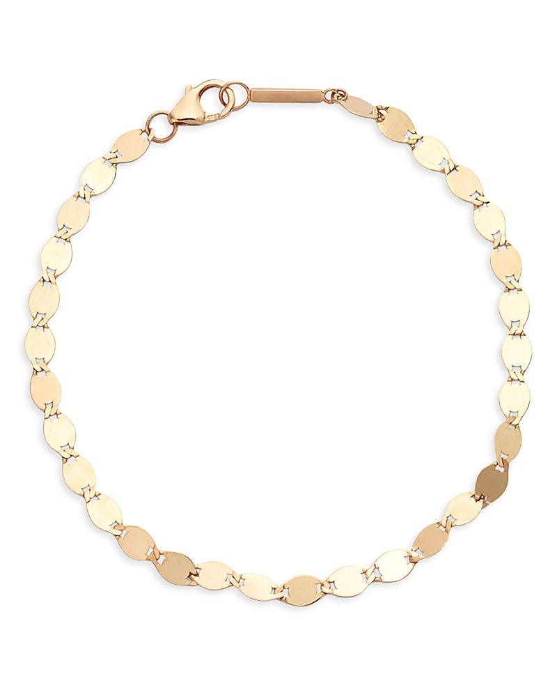 Lana Jewelry Mega Nude Chain Ankle Bracelet In 14k Yellow Gold