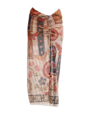 Tock Fiore Maxi Skirt Swim Cover-Up