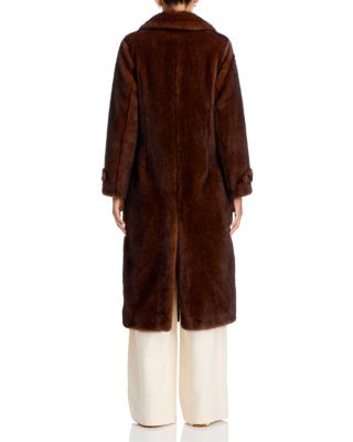 Long Faux Fur Coat 