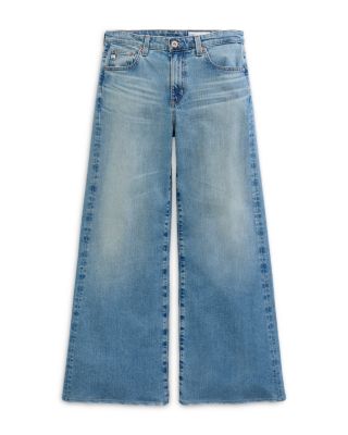 Saige High Rise Wide Leg Jeans in Western Front