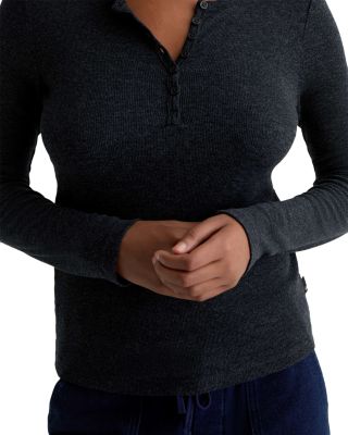 Jessa Long Sleeved Henley Tee
