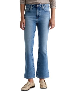 Farrah High Rise Boot Crop Ankle Jeans in 18 Years Smolder