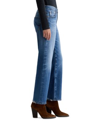 Brinley Mid Rise Straight Crop Jeans in 17 Years Mystery