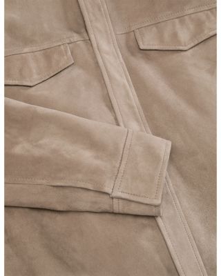 Wilbur Suede Shirt Jacket