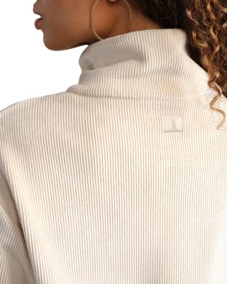 Plush Half Zip Sweatshirt