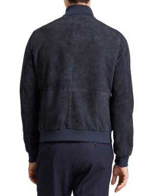 Weir Suede Bomber Jacket