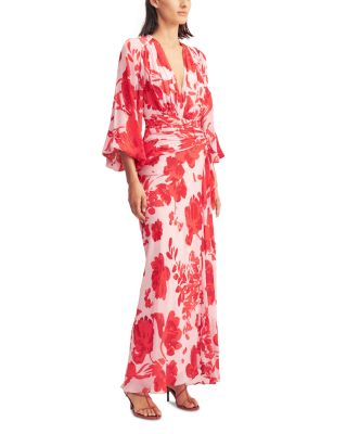 Aleyna Ruched Maxi Dress