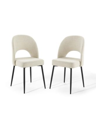 Rouse Upholstered Fabric Dining Side Chair, Set of 2