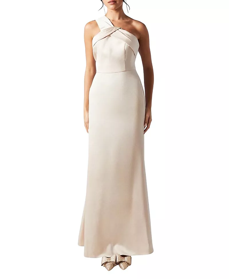 Coast Satin Bridesmaid Maxi Dress