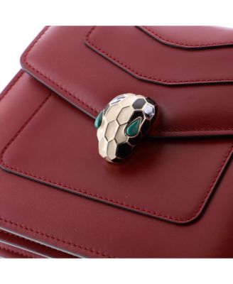 Small Serpenti Forever Top Handle Bag Leather