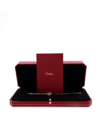  Trinity Chain Bracelet 18K Tricolor Gold and Diamonds