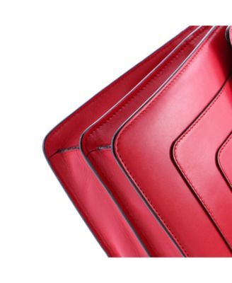 Large Serpenti Forever Square Shoulder Bag Leather