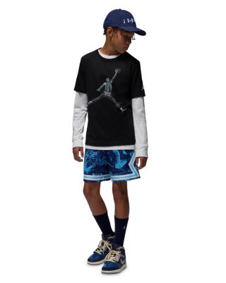 Boys' Skeleton Jumpman Tee - Big Kid
