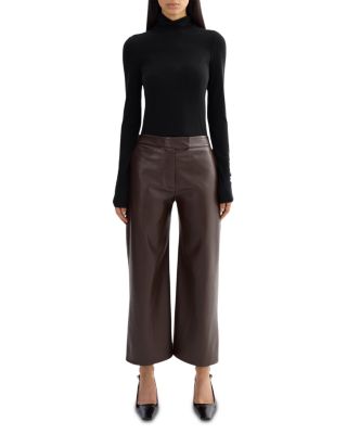 Ladies Faux Leather Pants