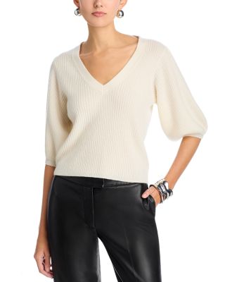 Cassidee Cashmere V Neck Sweater