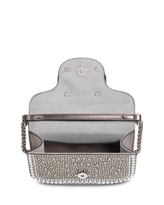 Small Locò VLogo Rhinestone Shoulder Bag
