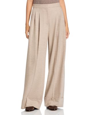 Taniada Wool Wide Leg Pants