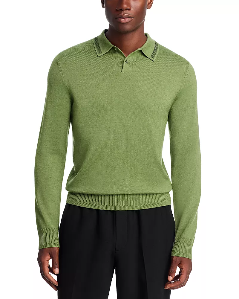 Ps Paul Smith Wool Polo Sweater
