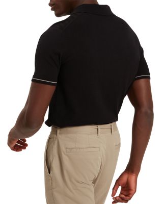 Chapal Chevron Stitch Polo Shirt