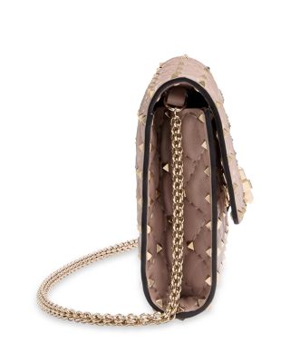 Rockstud Spike Crossbody Clutch Bag