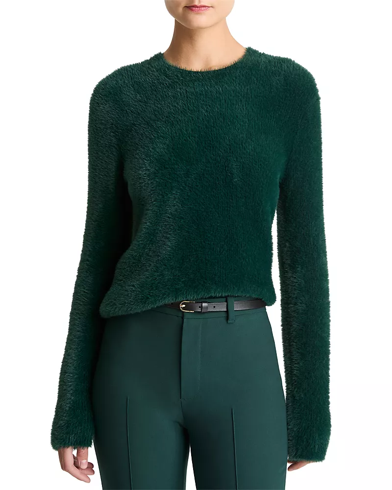 Vince Eyelash Crewneck Sweater