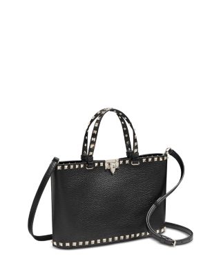 Rockstud Small Top Handle Bag