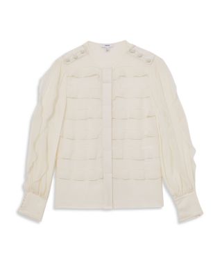 Ulyanna Ruffle Detail Blouse